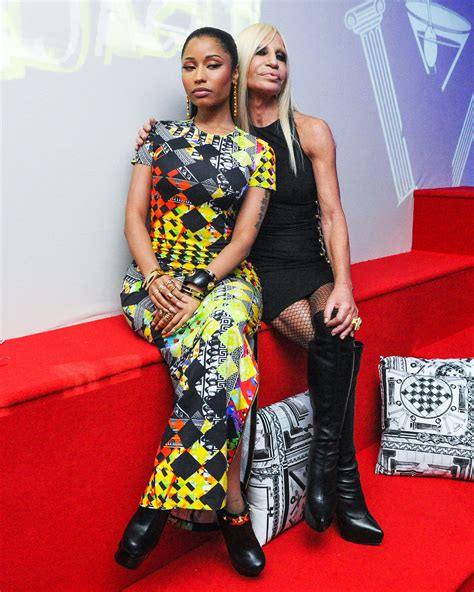 lil kim versace white dress nicki minaj